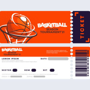 Basketball Match Ticket